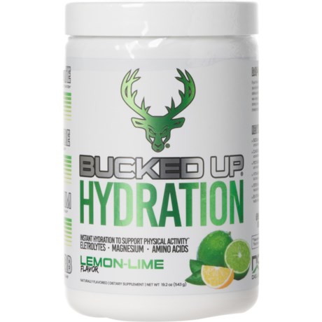 Buck'd Up IV Lemon Lime Hydration Powder - 30 Servings in Multi