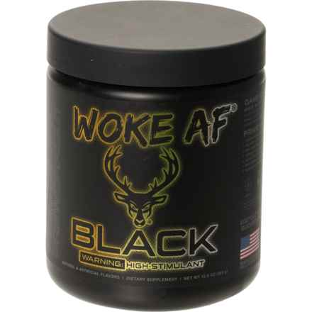 Buck'd Up Woke AF Black Swole Whip Dietary Supplement Powder - 30 Servings in Multi