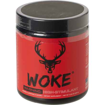 Buck'd Up Woke AF Blue Raz Dietary Supplement Powder - 30 Servings in Multi