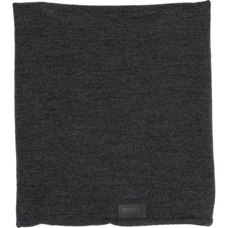 Buff Fleece Neck Warmer - Merino Wool (For Men) in Solid Graphite