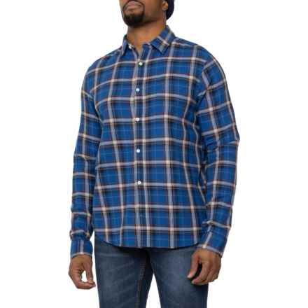 Buffalo Plaid Satwil Shirt - Long Sleeve in True Blue