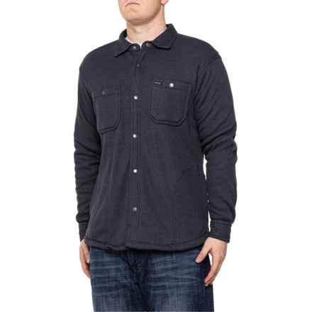 Buffalo Steel Shirt Jacket - Sherpa Lined in Indigo