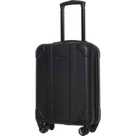 Bugatti 20” Madrid Spinner Carry-On Suitcase - Hardside, Black in Black