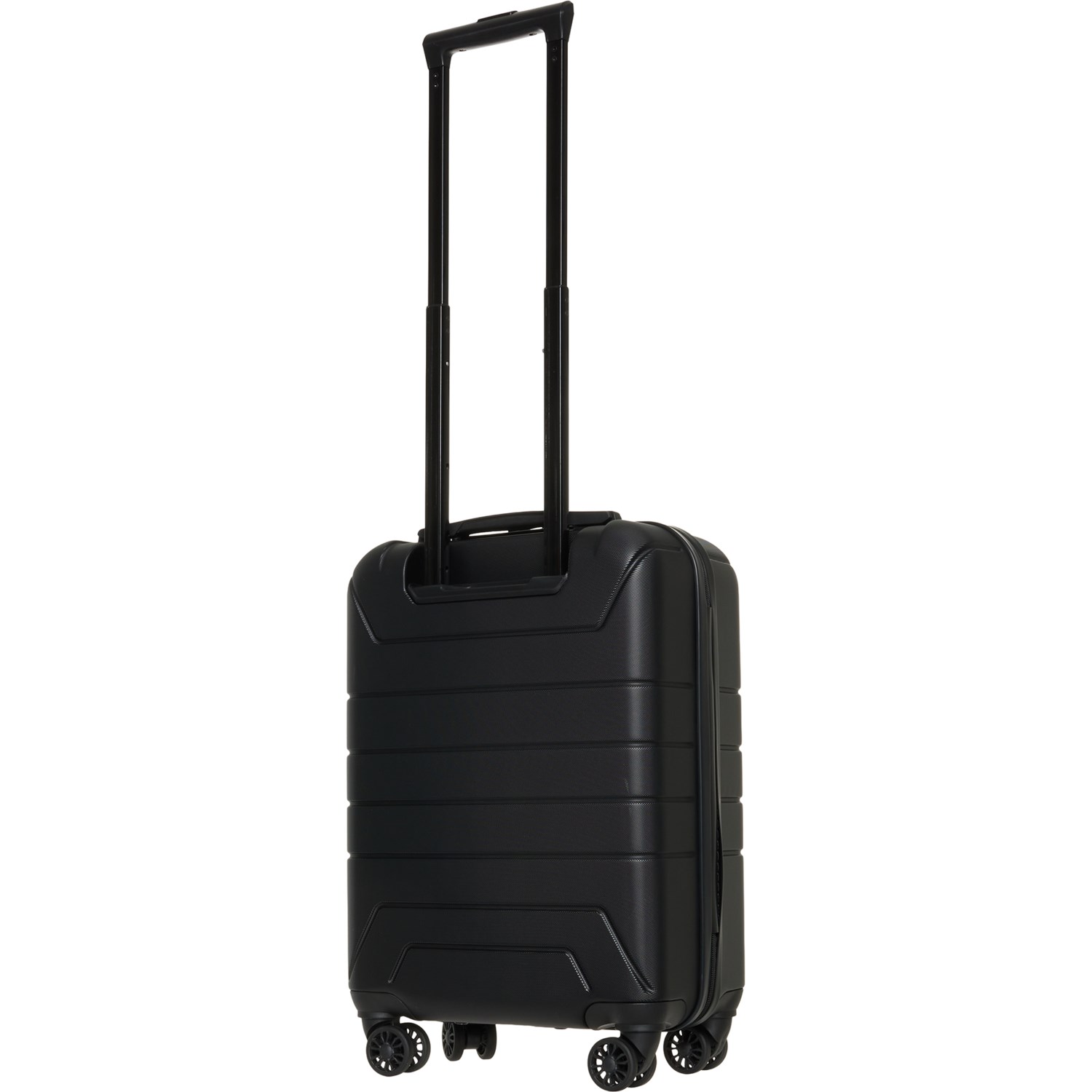 (取寄) 20インチ オオサカ スピナー キャリーオン スーツケース - ハードサイド, スレート Bugatti 20” Osaka Spinner Carry-On Suitcase - Hardside, Slate  Slate Bugatti 20” Osaka Spinner Carry-On Suitcase - Hardside, Black