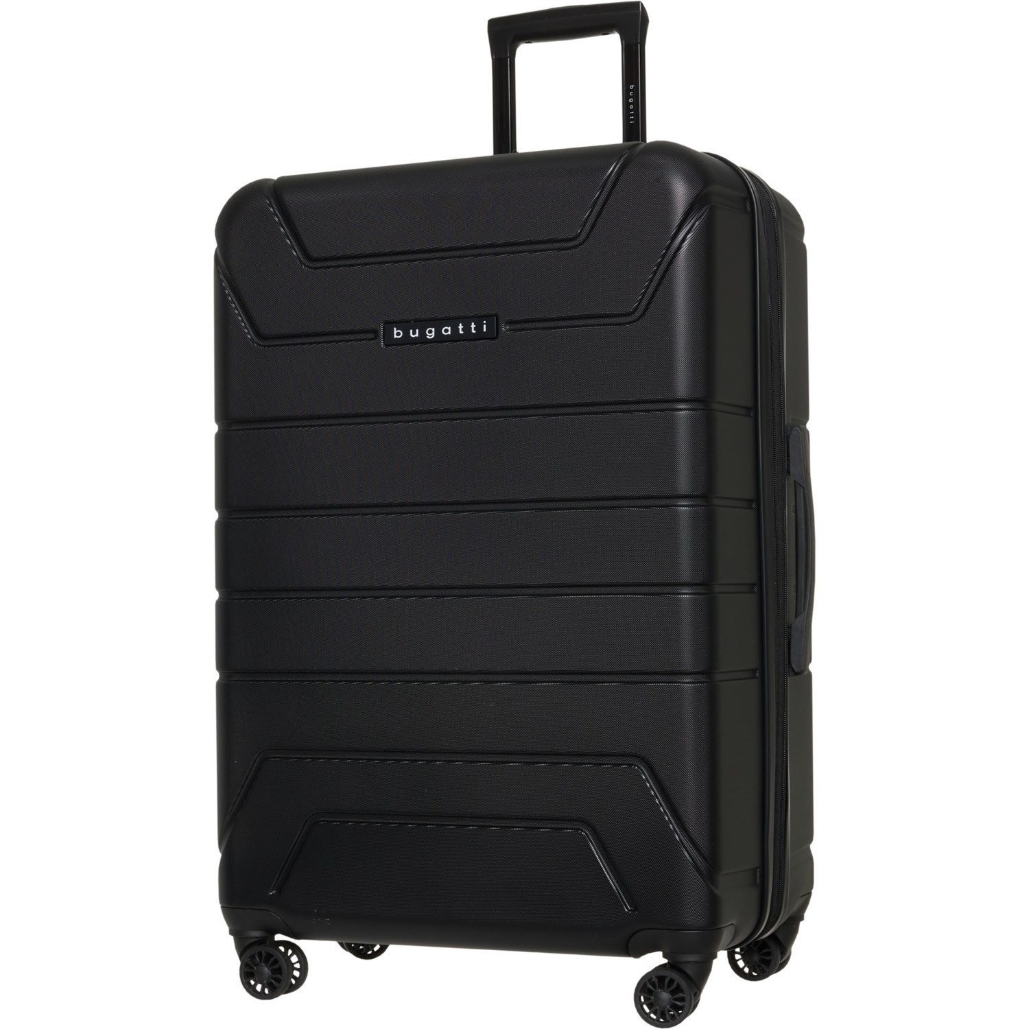 アトラス Bugatti 28” Osaka Spinner Suitcase - Hardside, Expandable, Black