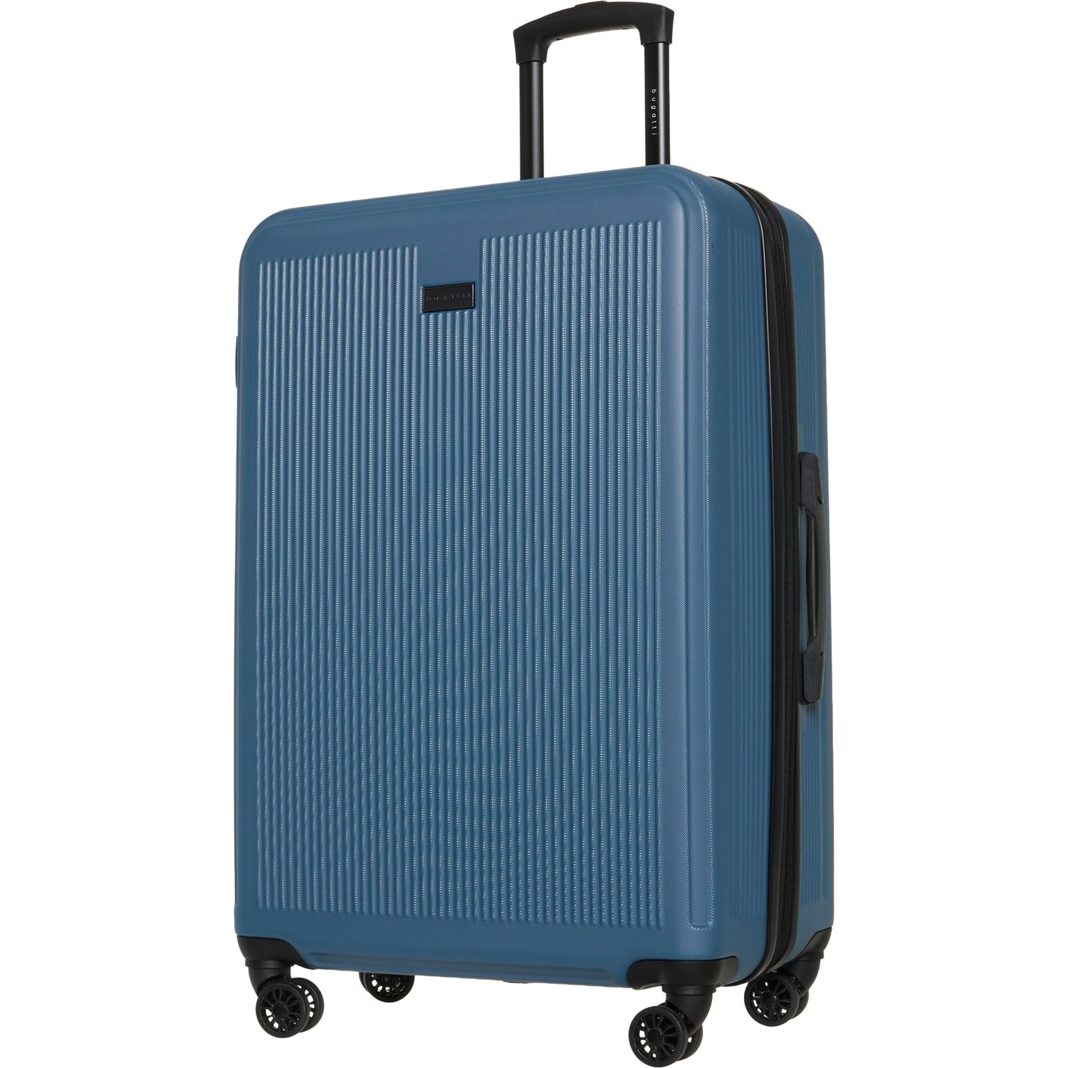 (取寄) 28インチ スピナー スーツケース - ハードサイド, エクスパンダブル, ブルー Bugatti 28” Singapore Spinner Suitcase - Hardside, Expandable, Blue  Blue Bugatti 28” Singapore Spinner Suitcase - Hardside, Expandable