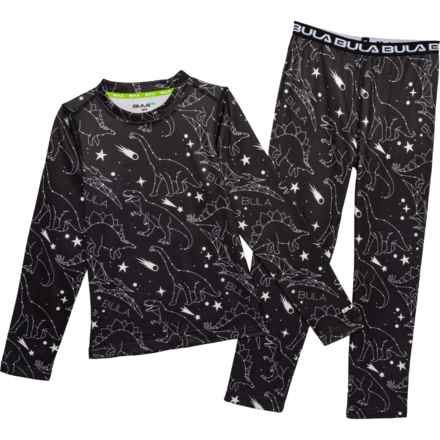 BULA Big Boys Rainbow Base Layer Set - Long Sleeve in Dino