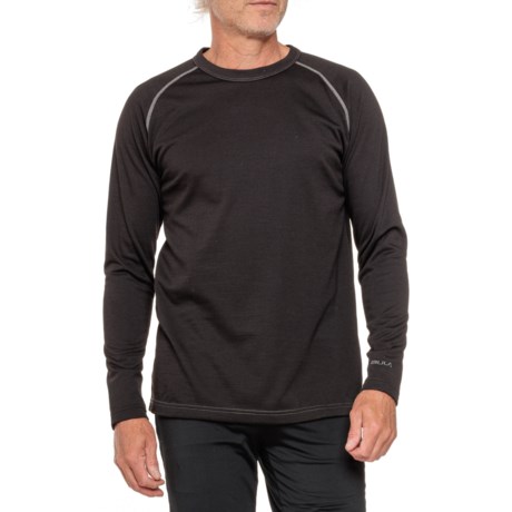 BULA Crew Base Layer Top - Long Sleeve in Black