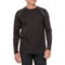 BULA Crew Base Layer Top - Long Sleeve in Black