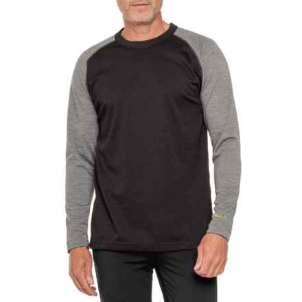 BULA Crew Base Layer Top - Long Sleeve in Grey