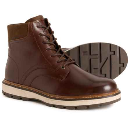 BULLBOXER Steve Lace-Up Boots - Leather (For Men) in Dark Brown