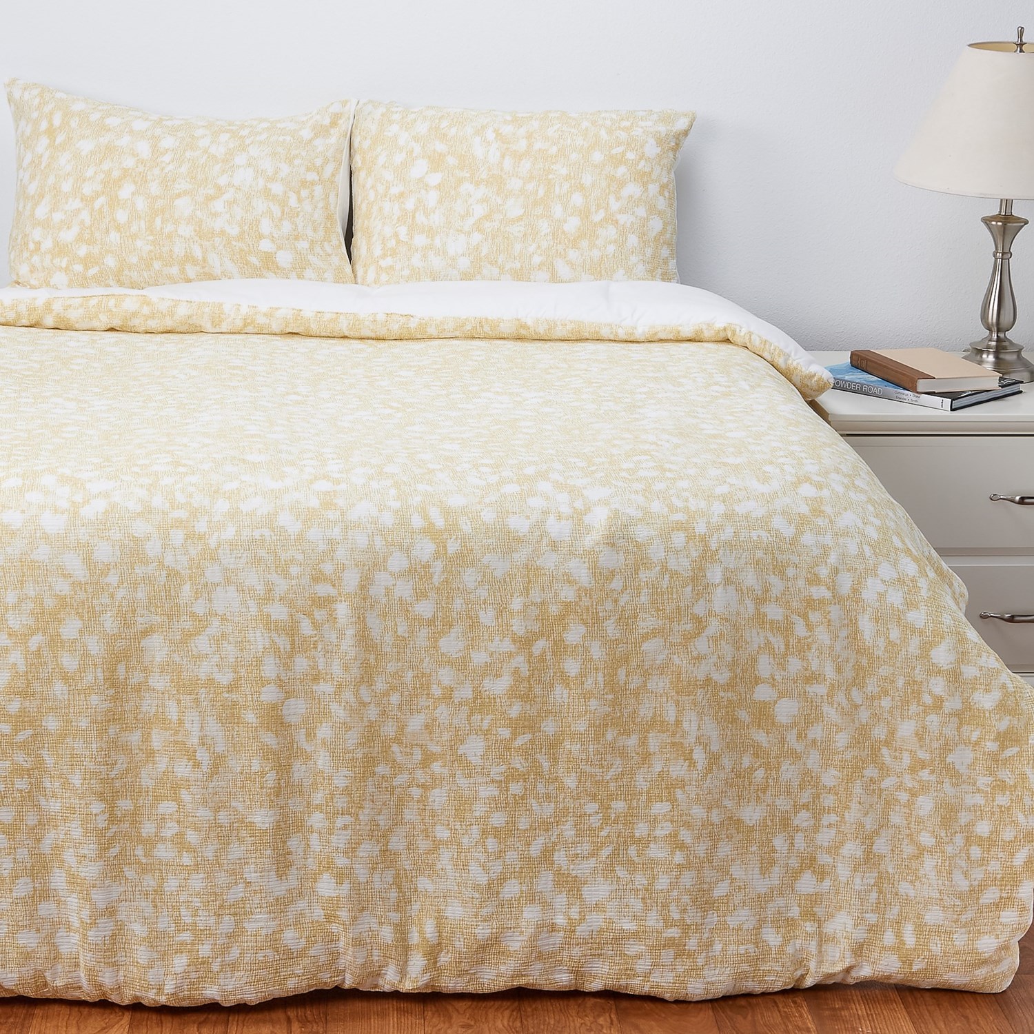 BUNGALOW STUDIO GREY Sarah Bella Gauze Comforter Set FullQueen