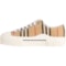9WKPJ_4 BURBERRY Made in Italy Jack Vintage Low Top Sneakers (For Women)