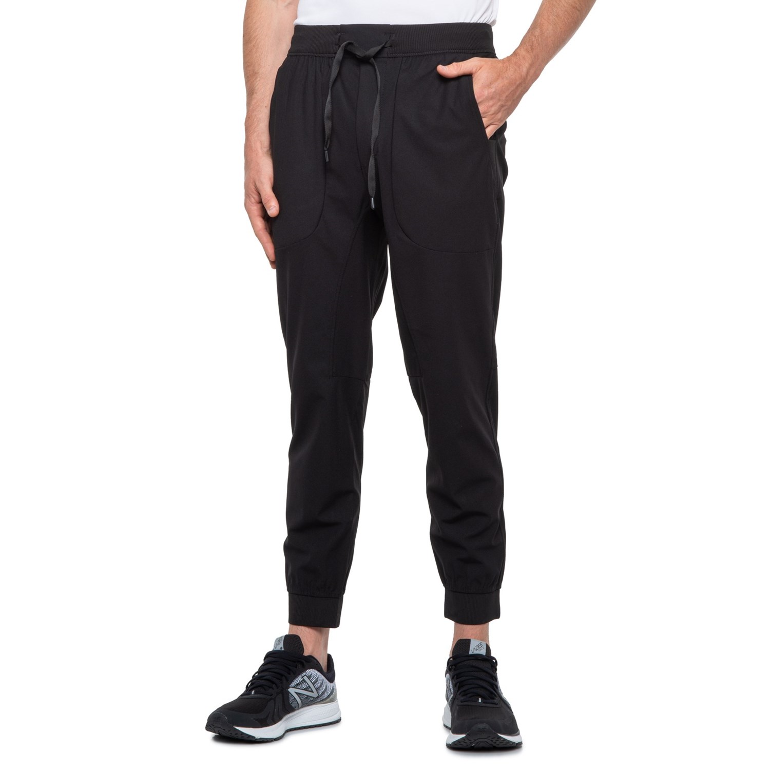 mens stretch joggers