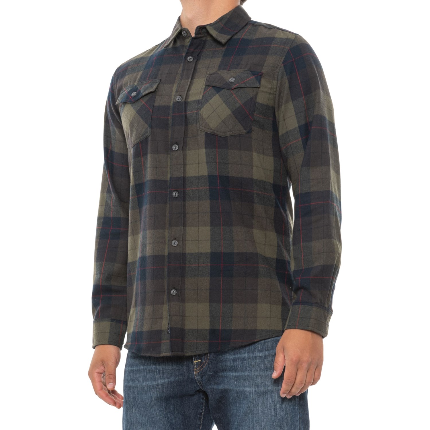 BURNSIDE APPAREL Flannel Shirt (For Men) - Save 40%