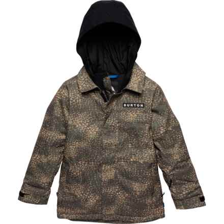 Burton Big Boys Uproar Ski Jacket - Insulated in Cobra Camo