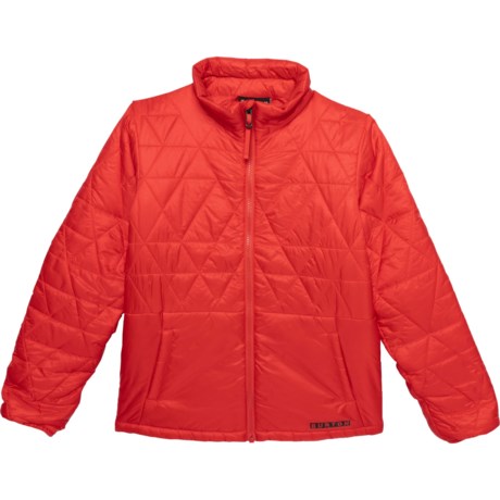 Burton Big Boys Versatile Heat Jacket - Insulated in Tomato