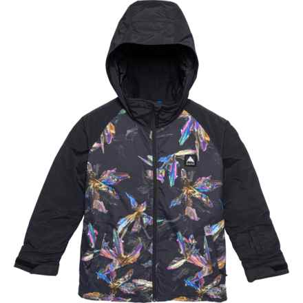 Burton Big Girls Hart Ski Jacket - Waterproof, Insulated in True Black Crystals