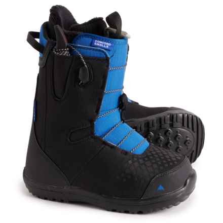 Burton Boys and Girls Concord Smalls Snowboard Boots in Black/Blue