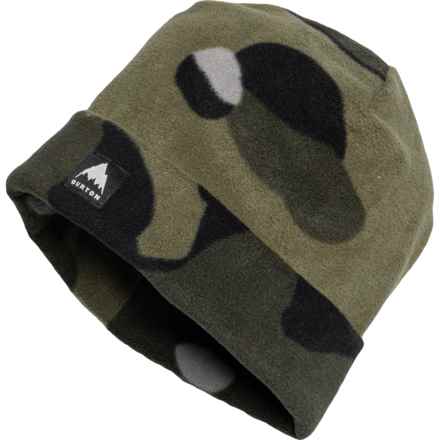 Burton Burke Beanie (For Big Girls) in Forest Moss Cookie Camo