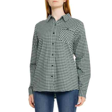 Burton Favorite Flannel Shirt - Long Sleeve in Jewel Green Foraker Plaid