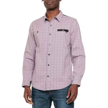 Burton Favorite High-Performance Flannel Shirt - Long Sleeve in Elderberry Perfmr Plaid
