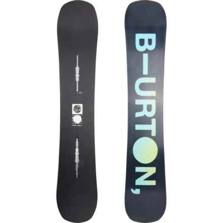 Burton Instigator Flat Top Snowboard - Factory 2nds (For Men) in Multi