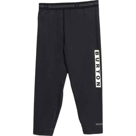 Burton Little Boys Midweight Base Layer Pants in True Black