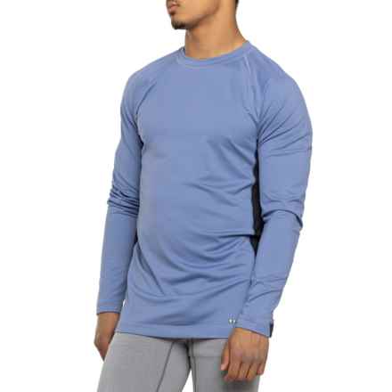 Burton Midweight X Crew Neck Base Layer Top - Long Sleeve in Slate Blue