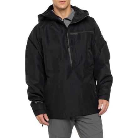 Burton Pillowline Gore-Tex® Anorak Snowboard Jacket - Waterproof, Insulated, Zip Neck in True Black