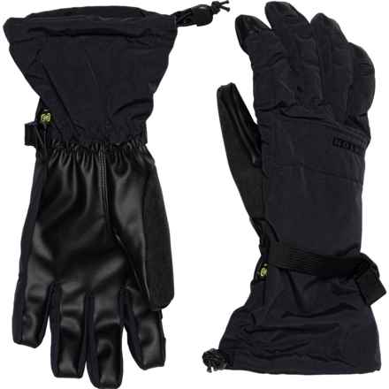 Burton Profile Ski Gloves - Waterproof, Insulated, Touchscreen Compatible (For Women) in True Black