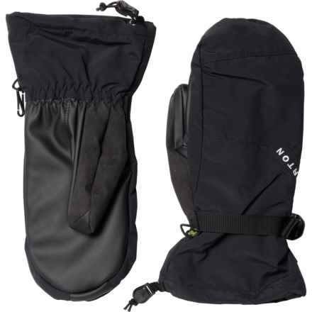 Burton Prospect Ski Mittens - Waterproof, Insulated, Touchscreen Compatible (For Men) in True Black