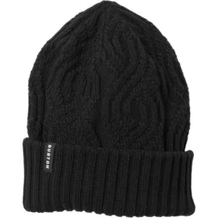 Burton Recycled Reversible Beanie in True Black