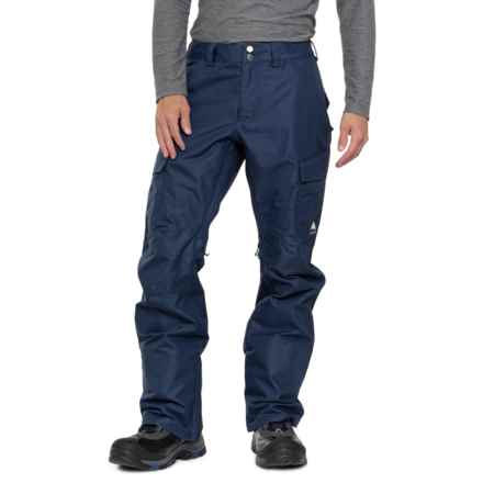 Burton Regular Fit Cargo Ski Pants - Waterproof in Dress Blue