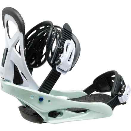 Burton Smalls Re:Flex Bindings (For Boys and Girls) in Neo Mint/White