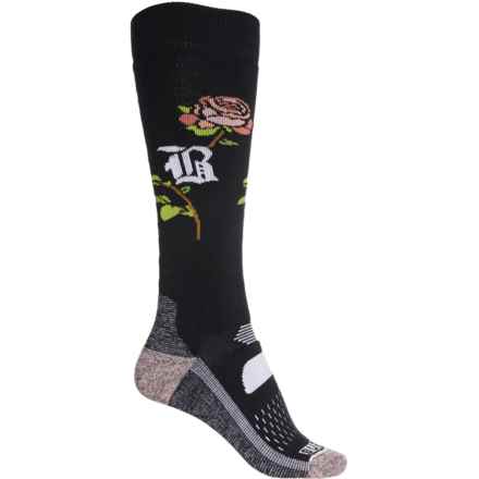 Burton Snow-Performance Midweight Ski Socks - Over the Calf (For Women) in Talent Scout