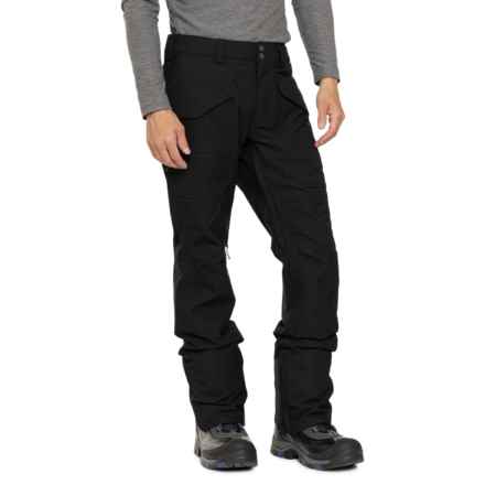 Burton Southside Slim Fit Ski Pants - Waterproof in True Black