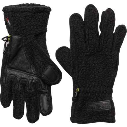 Burton Stovepipe Fleece Gloves - Touchscreen Compatible (For Women) in True Black Heather