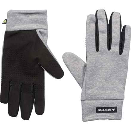 Burton Touch N Go Liner Gloves - Touchscreen Compatible (For Men) in Gray Heather