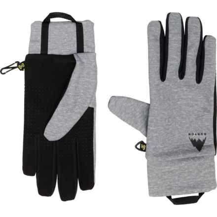 Burton Touch-N-Go Liner Gloves - Touchscreen Compatible in Gray Heather