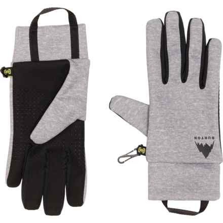 Burton Touch-N-Go Liner Gloves - Touchscreen Compatible in Gray Heather