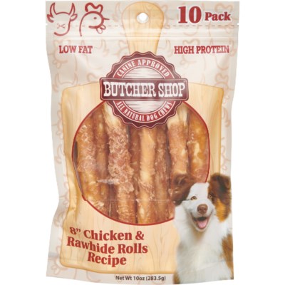 rawhide rolls for dogs