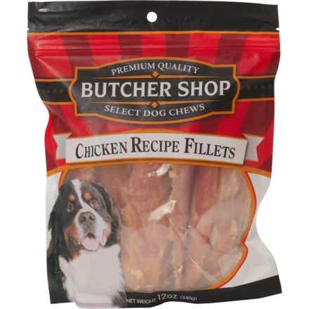 Butcher Shop Fillet Dog Treats - 12 oz. in Chicken
