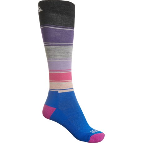 Cabot & Sons Stripes Light Cushion Snowsport Socks (For Women) - Save 38%