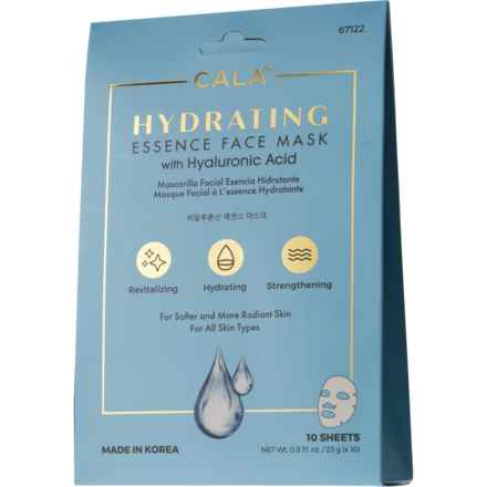 CALA Hyaluronic Acid Hydrating Essence Face Mask - 10-Pack in Multi