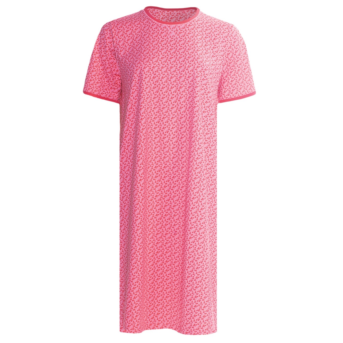 Calida Coral Reef Nightshirt   Single Jersey Cotton, Short Sleeve (For 