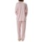 9548W_2 Calida Cosima Pajamas - Supima® Interlock Cotton, Button Front, Long Sleeve (For Women)