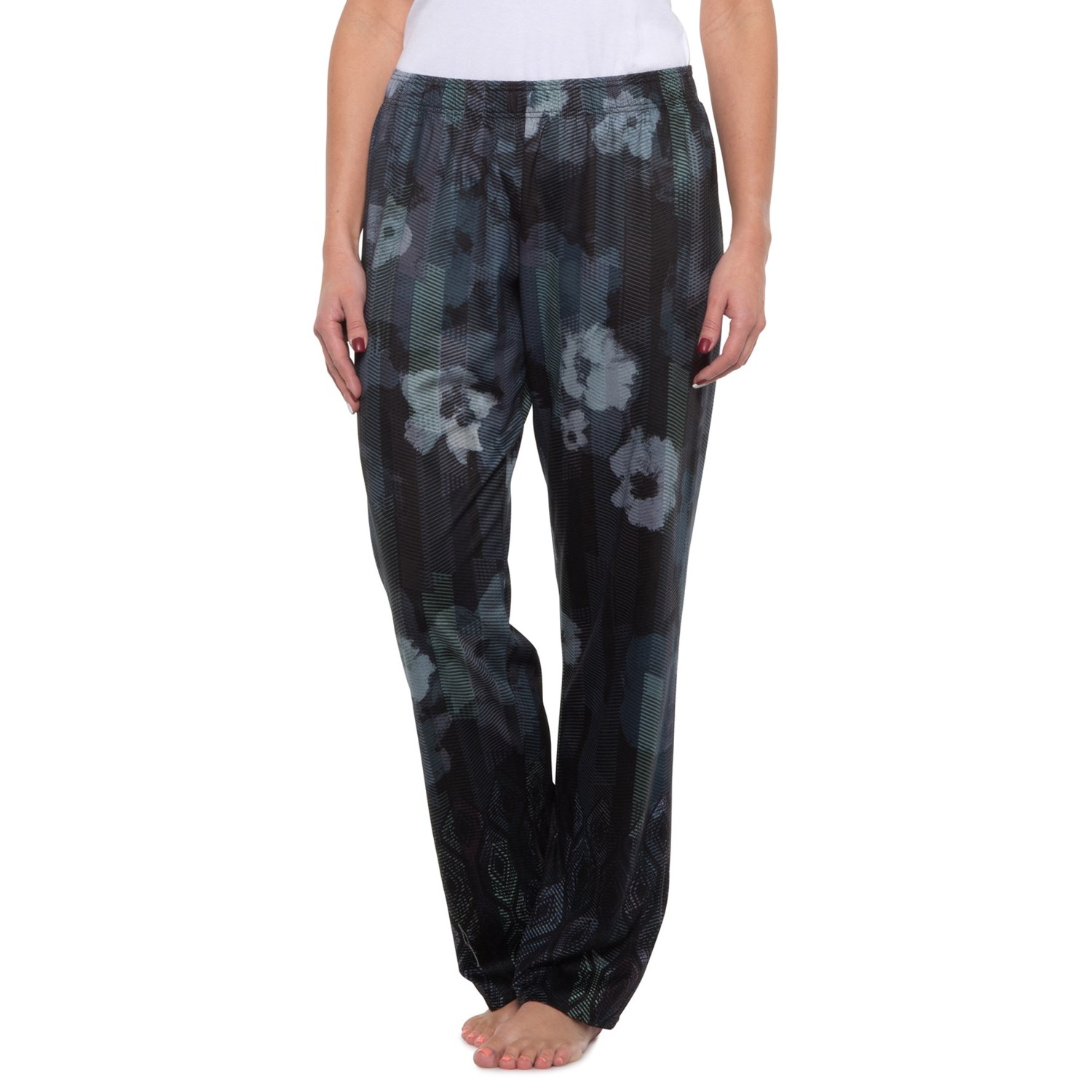 Calida Favourites Floral CottonModal Lounge Pants (For Women) Save 57