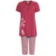 Calida Morning Glow Capri Pajamas - Interlock Cotton, Short Sleeve (For Women)