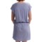 9550F_2 Calida Oriental Dream Nightgown - Short Sleeve (For Women)